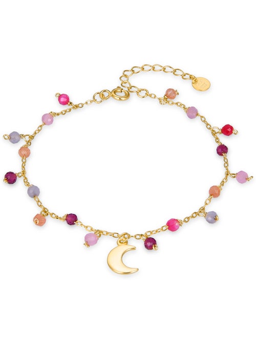 Bracelet Luxenter en argent 925 avec cristal multicolore et finition et plaqué or 18k - Tryx - Kiabi
