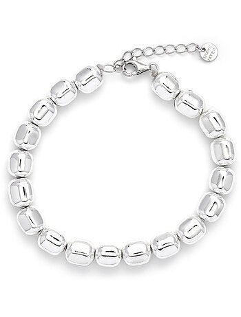 Bracelet Luxenter en argent 925 avec hématite rhodiée - Caspil