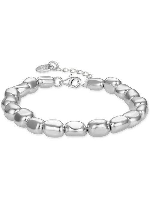 Bracelet Luxenter en argent 925 avec hématite rhodiée - Caspil - Kiabi Bracelet Luxenter en argent 925 avec hématite rhodiée - Caspil - Kiabi