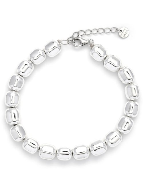 Bracelet Luxenter en argent 925 avec hématite rhodiée - Caspil - Kiabi Bracelet Luxenter en argent 925 avec hématite rhodiée - Caspil - Kiabi