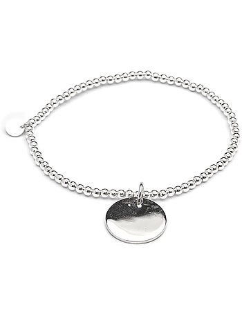 Bracelet Luxenter en argent 925 avec hématite rhodiée - Krasai