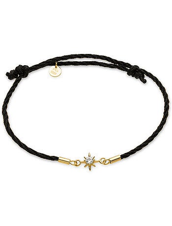 Bracelet Luxenter en argent 925 et zirconium brillant fini et plaqué or 18k - Sadril