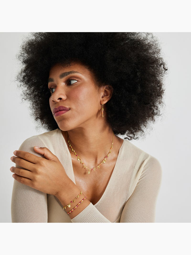 Bracelet Luxenter en argent sterling 925 avec cristal multicolore et finition en rhodium - Akrul Multicolore - Kiabi