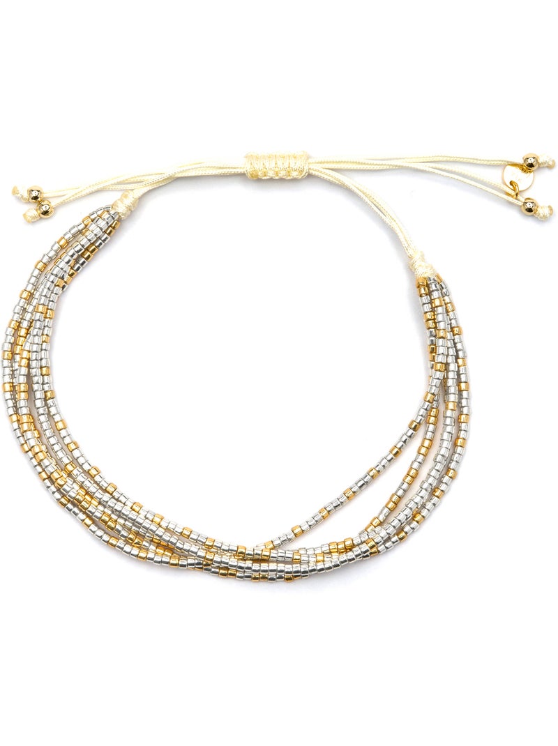 Bracelet Luxenter en argent sterling 925 avec finition rhodium - Duchi Doré/or - Kiabi