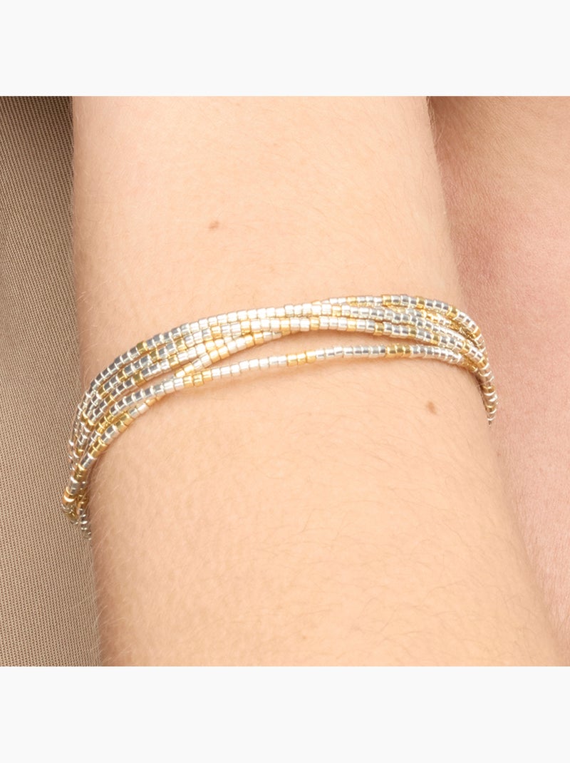 Bracelet Luxenter en argent sterling 925 avec finition rhodium - Duchi Doré/or - Kiabi