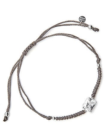 Bracelet Luxenter en argent sterling 925 et zircone brillante avec finition rhodiée - Setentaitres