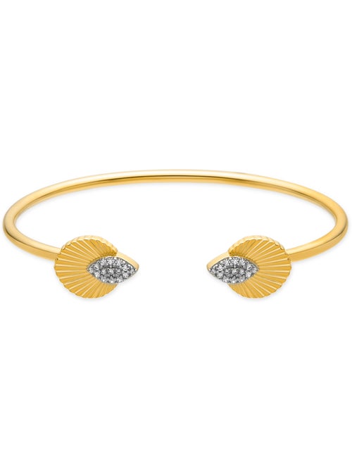Bracelet Luxenter en argent sterling 925 et zircone brillante finition or 18k - Drakfar - Kiabi Bracelet Luxenter en argent sterling 925 et zircone brillante finition or 18k - Drakfar - Kiabi