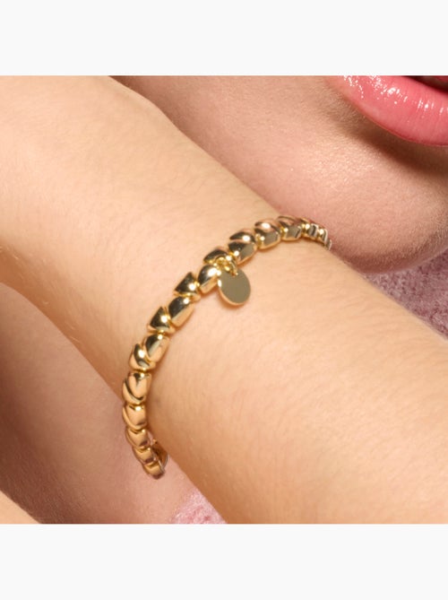 Bracelet Luxenter en argent sterling 925 et zircone brillante, finition or jaune 18 carats - Gaskel - Kiabi Bracelet Luxenter en argent sterling 925 et zircone brillante, finition or jaune 18 carats - Gaskel - Kiabi