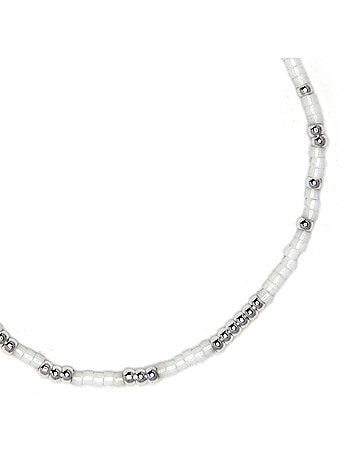 Bracelet Luxenter en cristal blanc, finition argent sterling 925 - Xanvi