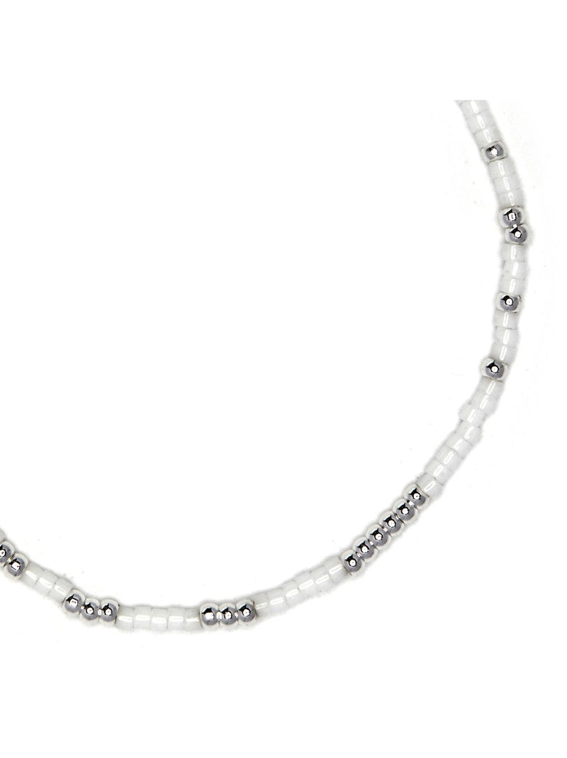 Bracelet Luxenter en cristal blanc, finition argent sterling 925 - Xanvi Blanc - Kiabi