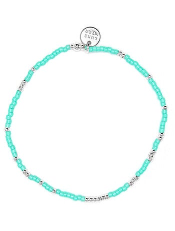 Bracelet Luxenter en cristal bleu, finition argent sterling 925 - Xanvi