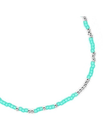 Bracelet Luxenter en cristal bleu, finition argent sterling 925 - Xanvi