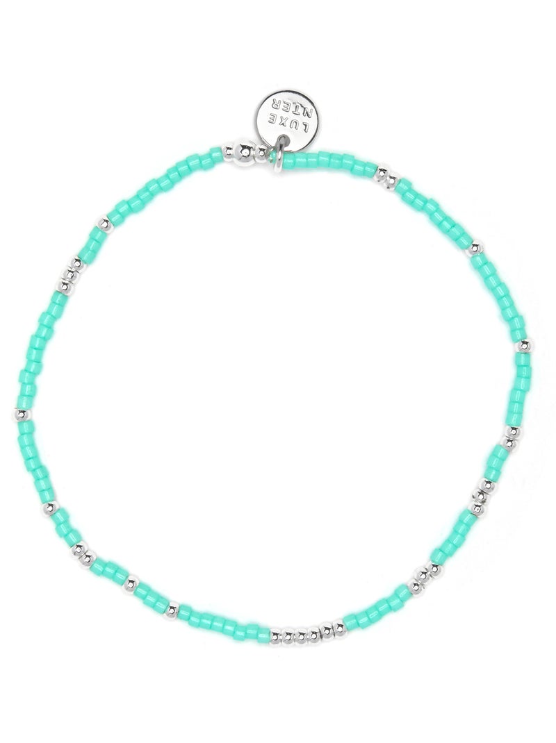 Bracelet Luxenter en cristal bleu, finition argent sterling 925 - Xanvi Bleu - Kiabi