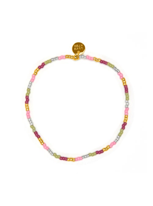 Bracelet Luxenter en cristal multicolore, finition or jaune 18 carats - Limcus - Kiabi