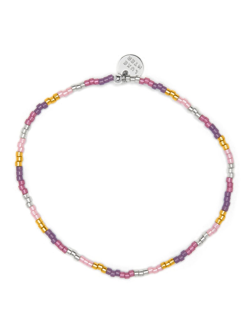 Bracelet Luxenter en cristal multicolore, finition or jaune 18k - Faxo Multicolore - Kiabi