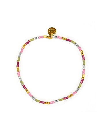 Bracelet Luxenter en cristal multicolore, finition or jaune 18k - Limcus