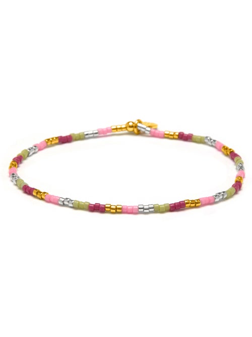 Bracelet Luxenter en cristal multicolore, finition or jaune 18k - Limcus - Kiabi