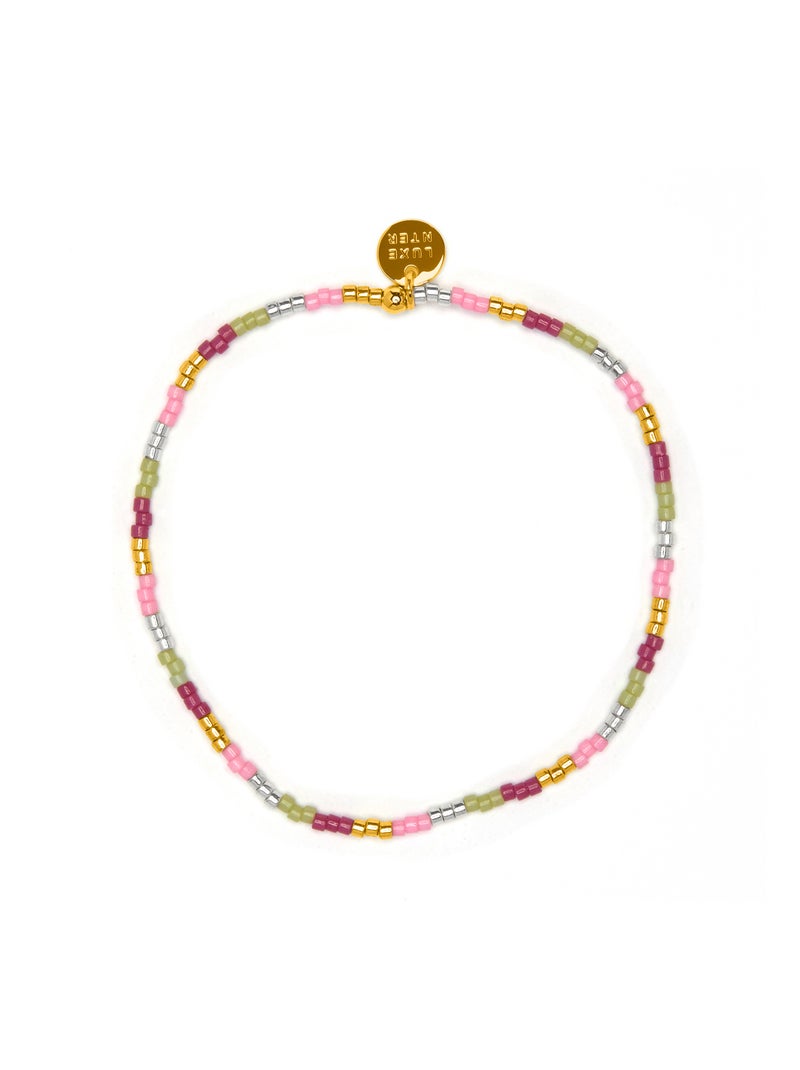 Bracelet Luxenter en cristal multicolore, finition or jaune 18k - Limcus Multicolore - Kiabi