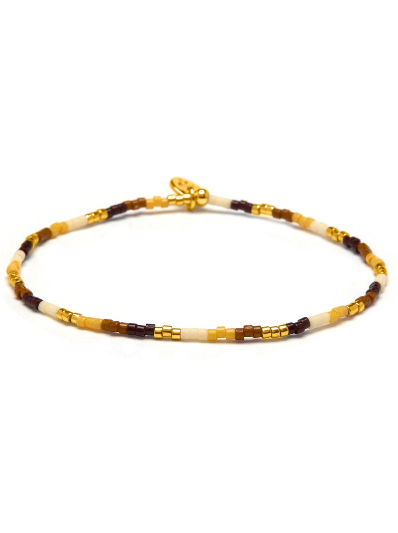 Bracelet Luxenter en cristal multicolore, finition or jaune 18k - Xanvi Multicolore - Kiabi