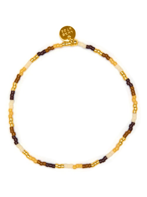 Bracelet Luxenter en cristal multicolore, finition or jaune 18k - Xanvi - Kiabi