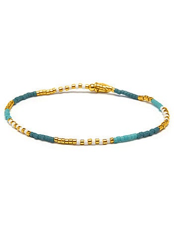 Bracelet Luxenter en cristal multicolore, finition or jaune 18k – Sisak