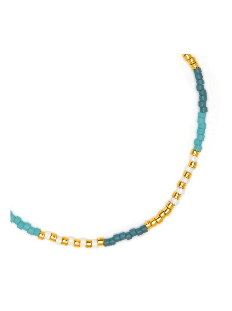 Bracelet Luxenter en cristal multicolore, finition or jaune 18k – Sisak Multicolore - Kiabi