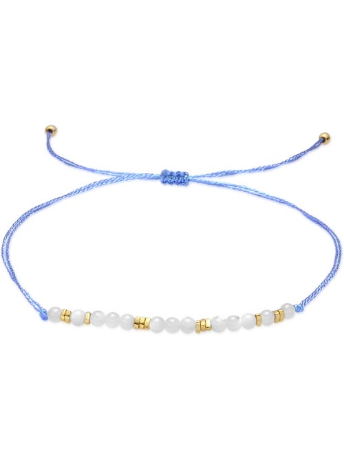 Bracelet Luxenter en nacre blanche, finition or jaune 18k - Gonli - Kiabi Bracelet Luxenter en nacre blanche, finition or jaune 18k - Gonli - Kiabi