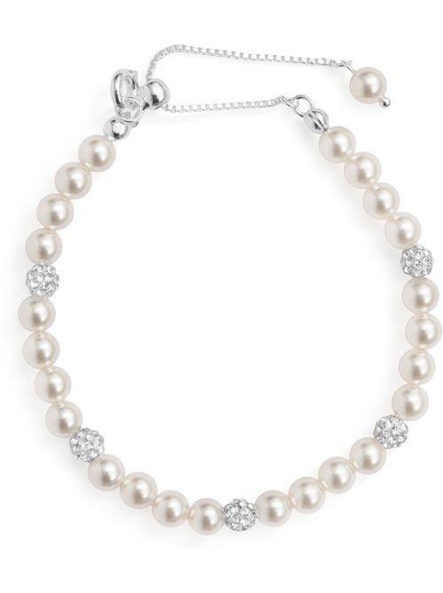 Bracelet Luxenter en perle blanche avec finition argentée - Zurgrak - Kiabi Bracelet Luxenter en perle blanche avec finition argentée - Zurgrak - Kiabi