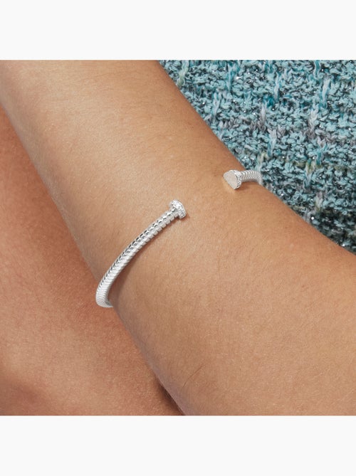 Bracelet Luxenter en zircone brillante avec finition rhodiée - Aih - Kiabi Bracelet Luxenter en zircone brillante avec finition rhodiée - Aih - Kiabi