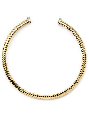 Bracelet Luxenter en zircone brillante, finition or jaune 18 carats - Aih