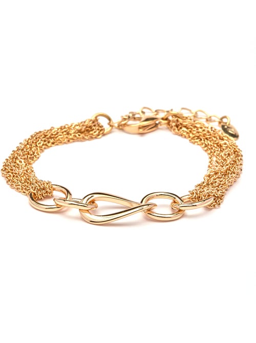 Bracelet Luxenter en zircone brillante, finition or jaune 18 carats - Hidvis - Kiabi Bracelet Luxenter en zircone brillante, finition or jaune 18 carats - Hidvis - Kiabi