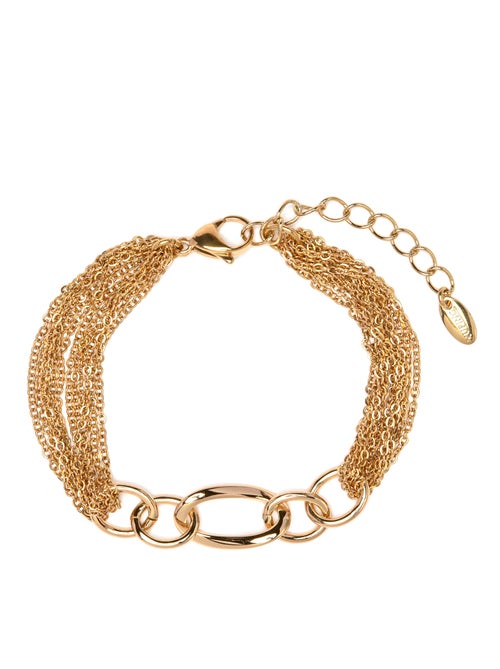 Bracelet Luxenter en zircone brillante, finition or jaune 18 carats - Hidvis - Kiabi Bracelet Luxenter en zircone brillante, finition or jaune 18 carats - Hidvis - Kiabi