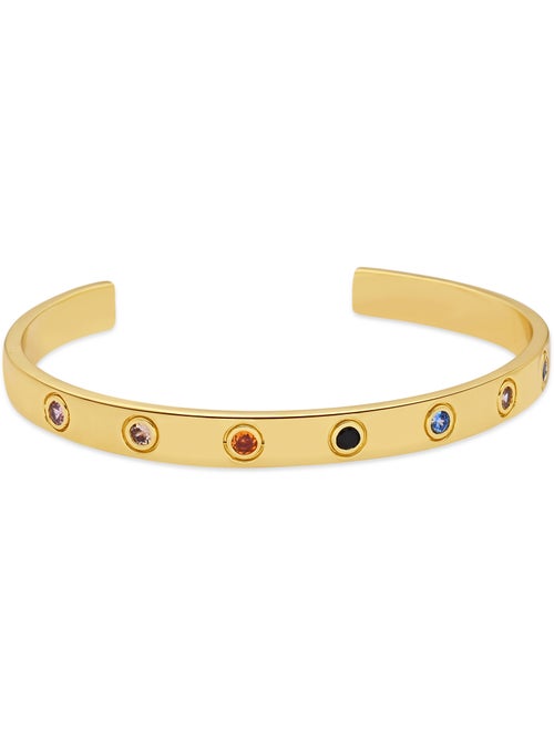 Bracelet Luxenter en zircone multicolore avec finition en or jaune 18 carats - Beru - Kiabi Bracelet Luxenter en zircone multicolore avec finition en or jaune 18 carats - Beru - Kiabi