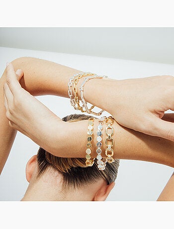 Bracelet Luxenter et plaqué or 18k - Figor