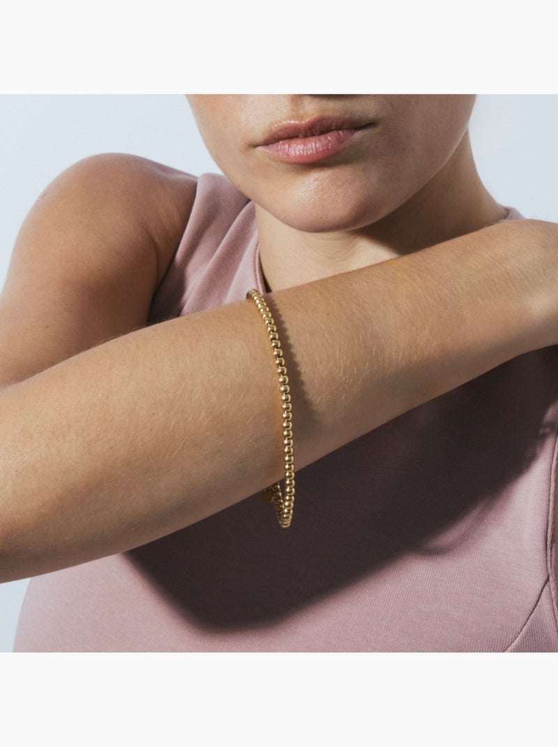 Bracelet Luxenter et plaqué or 18k - Garsao Jaune - Kiabi