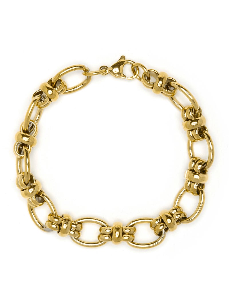 Bracelet Luxenter et plaqué or 18k - Laneda Jaune - Kiabi