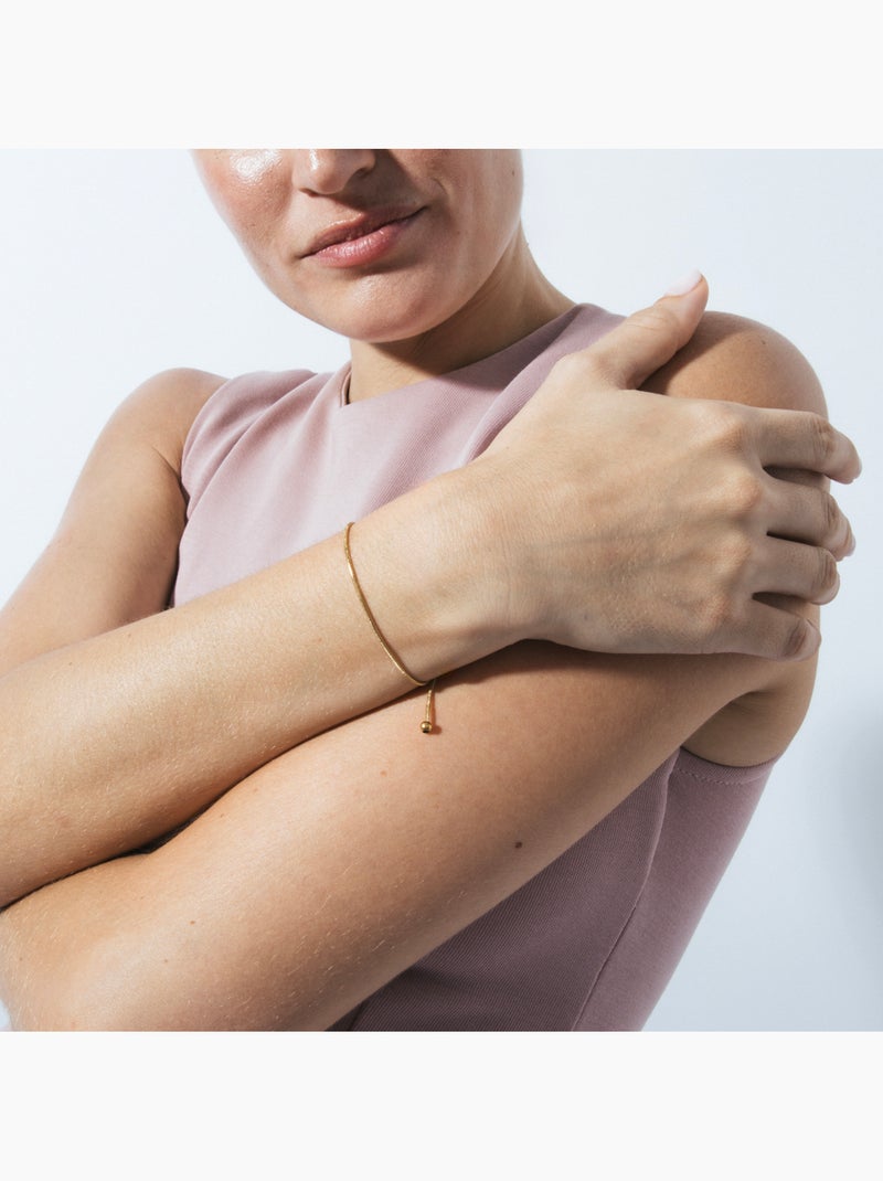 Bracelet Luxenter et plaqué or 18k - Liwani Jaune - Kiabi