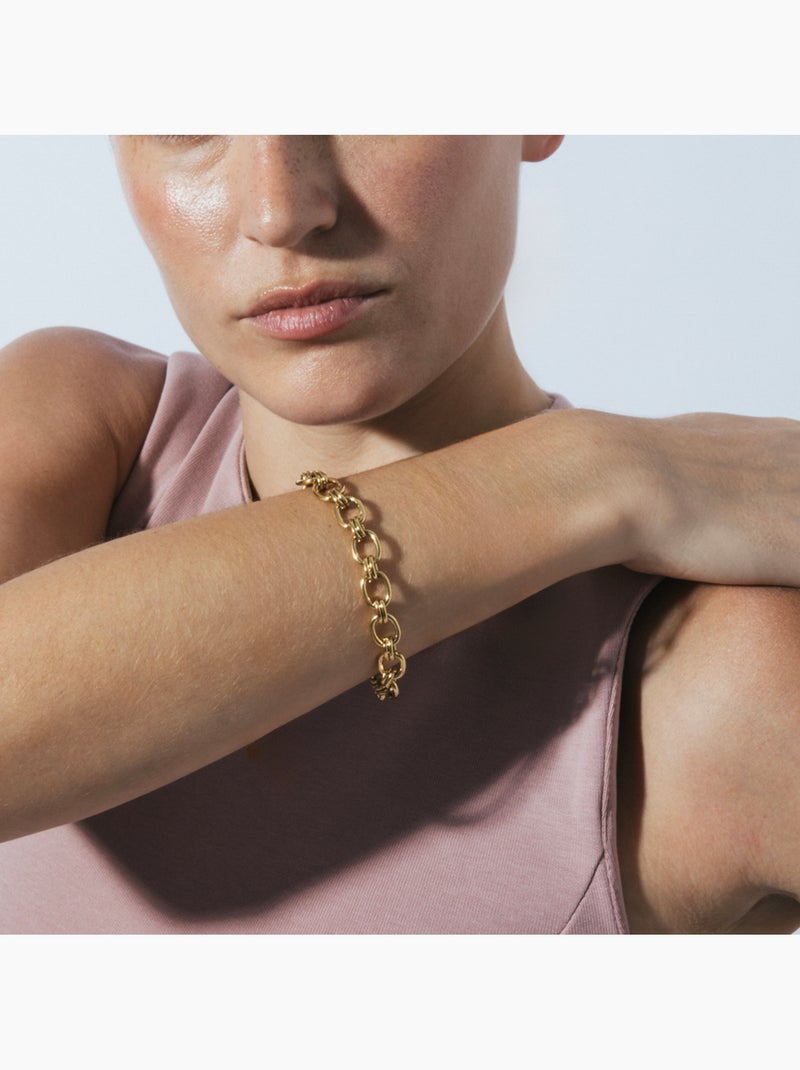 Bracelet Luxenter et plaqué or 18k - Neehi Doré/or - Kiabi