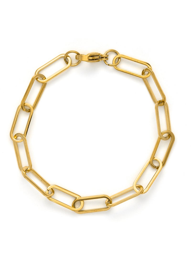 Bracelet Luxenter et plaqué or 18k - Siazar Jaune - Kiabi