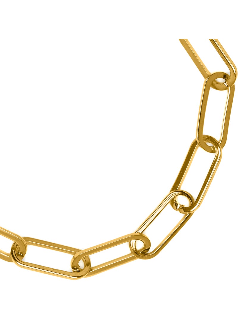 Bracelet Luxenter et plaqué or 18k - Siazar Jaune - Kiabi