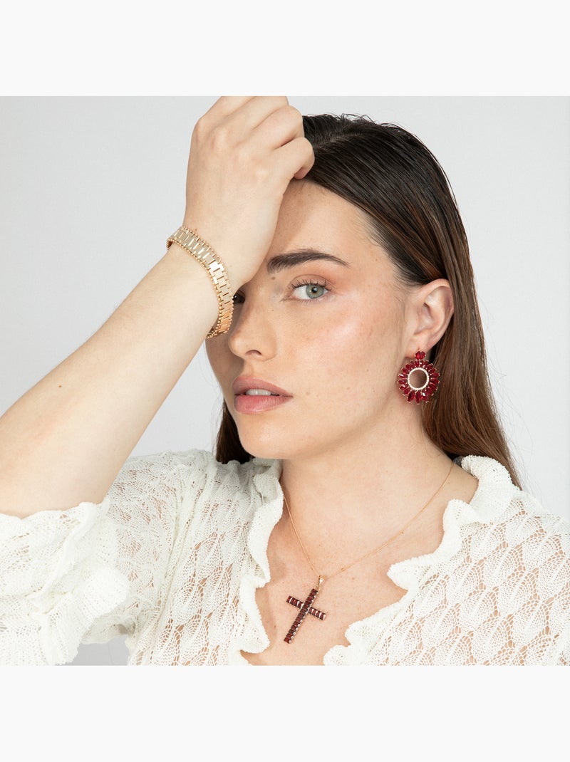 Bracelet Luxenter et plaqué or 18k - Tifei Jaune - Kiabi