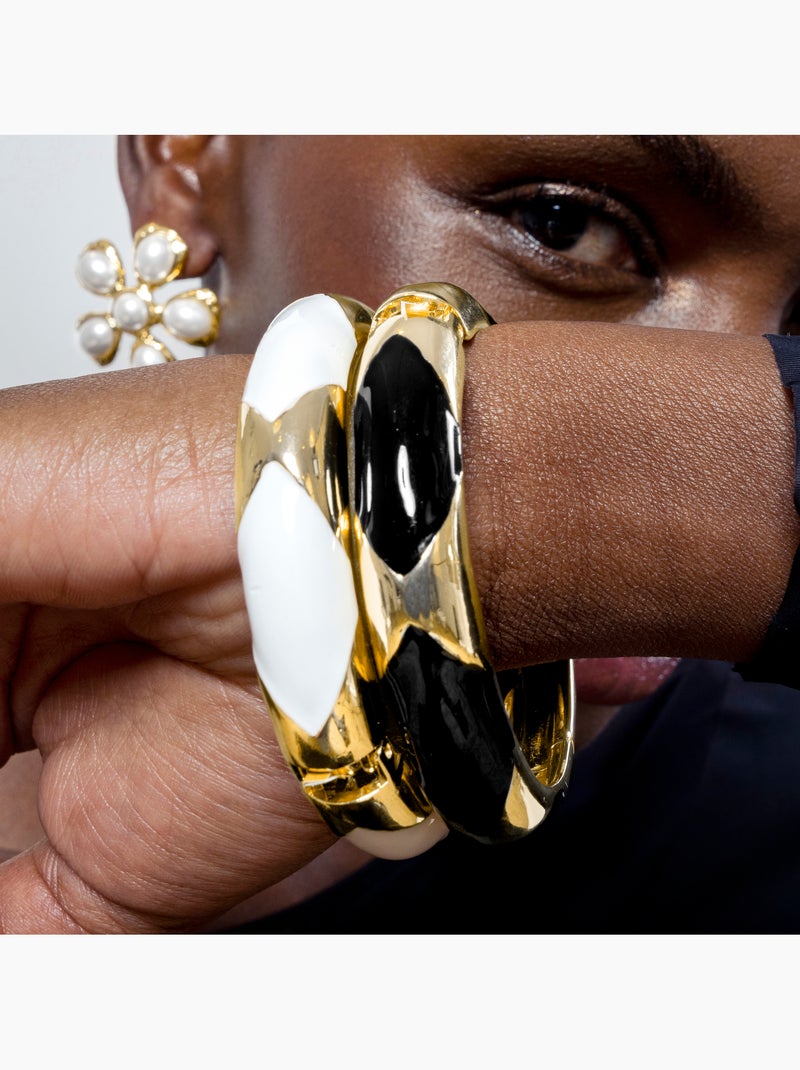 Bracelet Luxenter et plaqué or 18k - Yilub Jaune - Kiabi