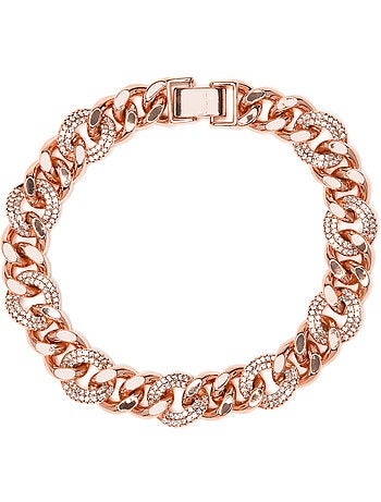 Bracelet Luxenter et plaqué or 18k et Zirconium brillant - Sarva