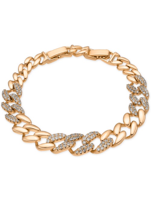 Bracelet Luxenter et plaqué or 18k et Zirconium brillant - Silda - Kiabi Bracelet Luxenter et plaqué or 18k et Zirconium brillant - Silda - Kiabi