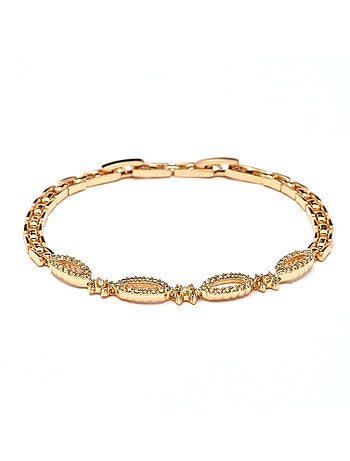 Bracelet Luxenter et plaqué or 18k finition zirconia brillant - Velself
