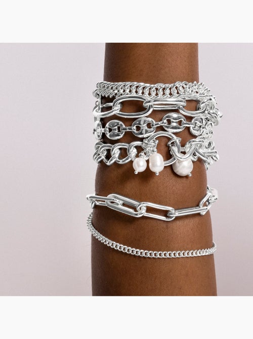Bracelet Luxenter fini en rhodium - Hizi - Kiabi