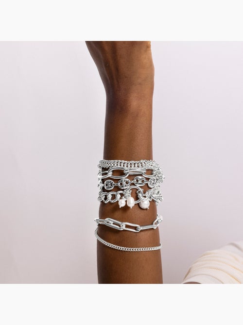 Bracelet Luxenter fini en rhodium - Hizi - Kiabi