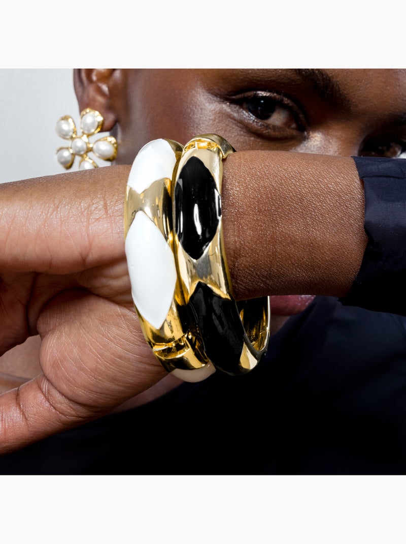 Bracelet Luxenter fini en rhodium - Yilub Gris - Kiabi