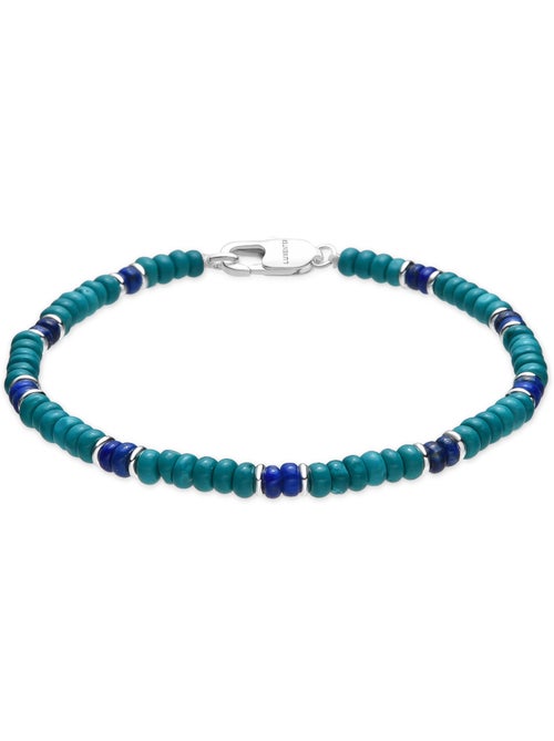 Bracelet Luxenter finition argent et turquoise - Ipola - Kiabi