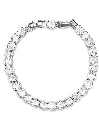 Bracelet Luxenter finition argent et zircone brillante - Ginsi